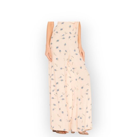 Revolve Blue Life pink champagne coral relaxed joyride jumpsuit size S EUC - Picture 3 of 10